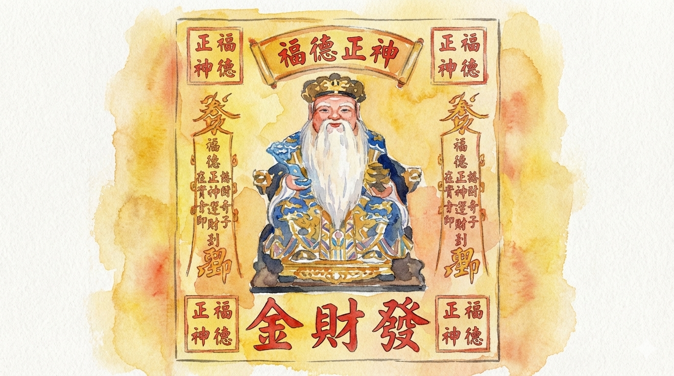 如何請土地公補財庫？2026 補財庫全攻略：日子怎麼選？金紙費用與數位預約懶人包