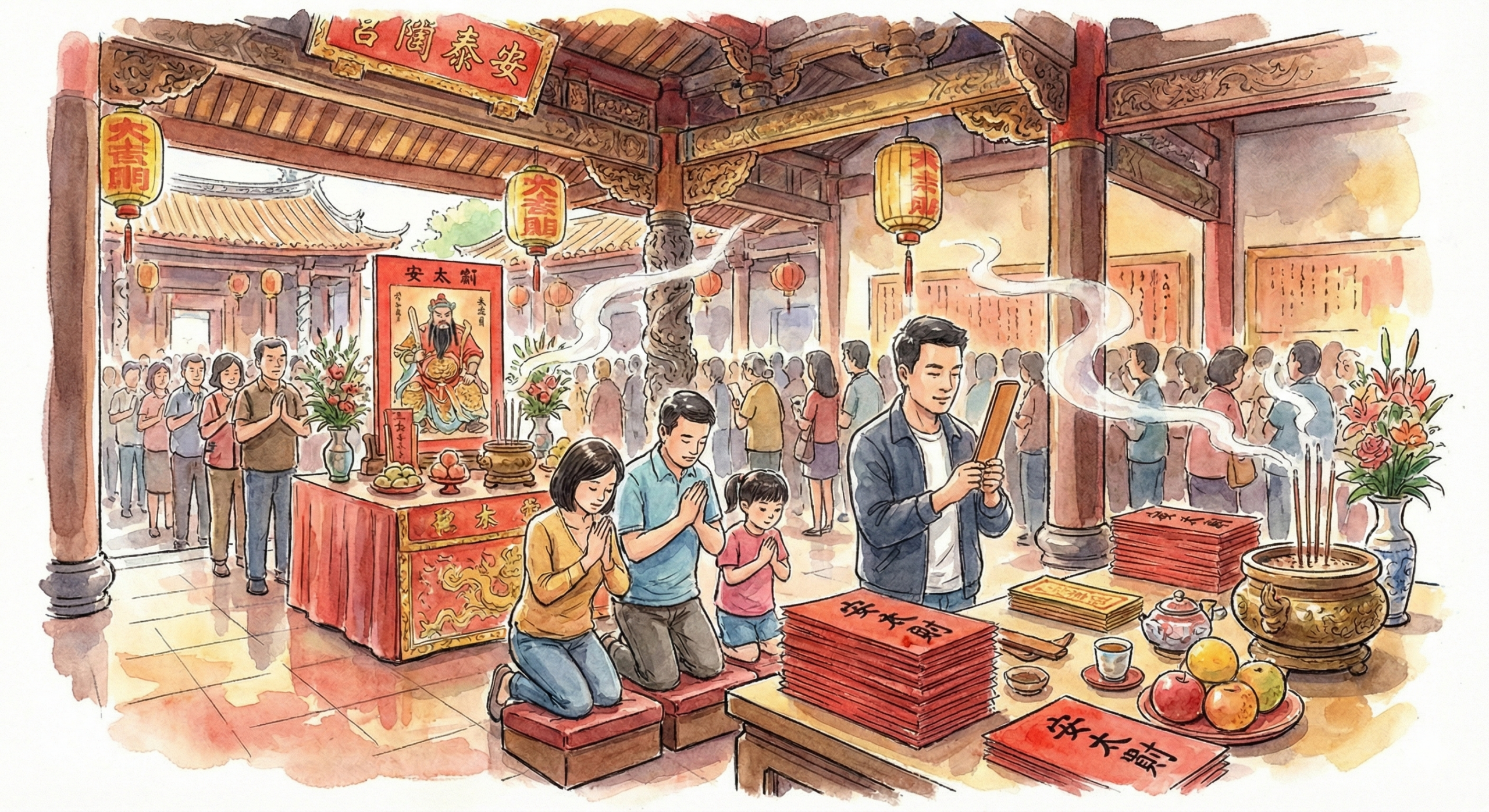 安太歲要準備什麼？2026 犯太歲生肖與科儀流程：化解方法與費用全攻略