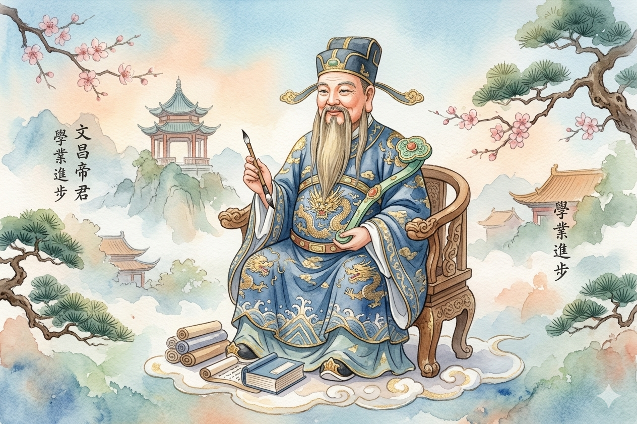 文昌帝君拜拜全攻略：包中供品、准考證放法與全台靈驗廟宇推薦