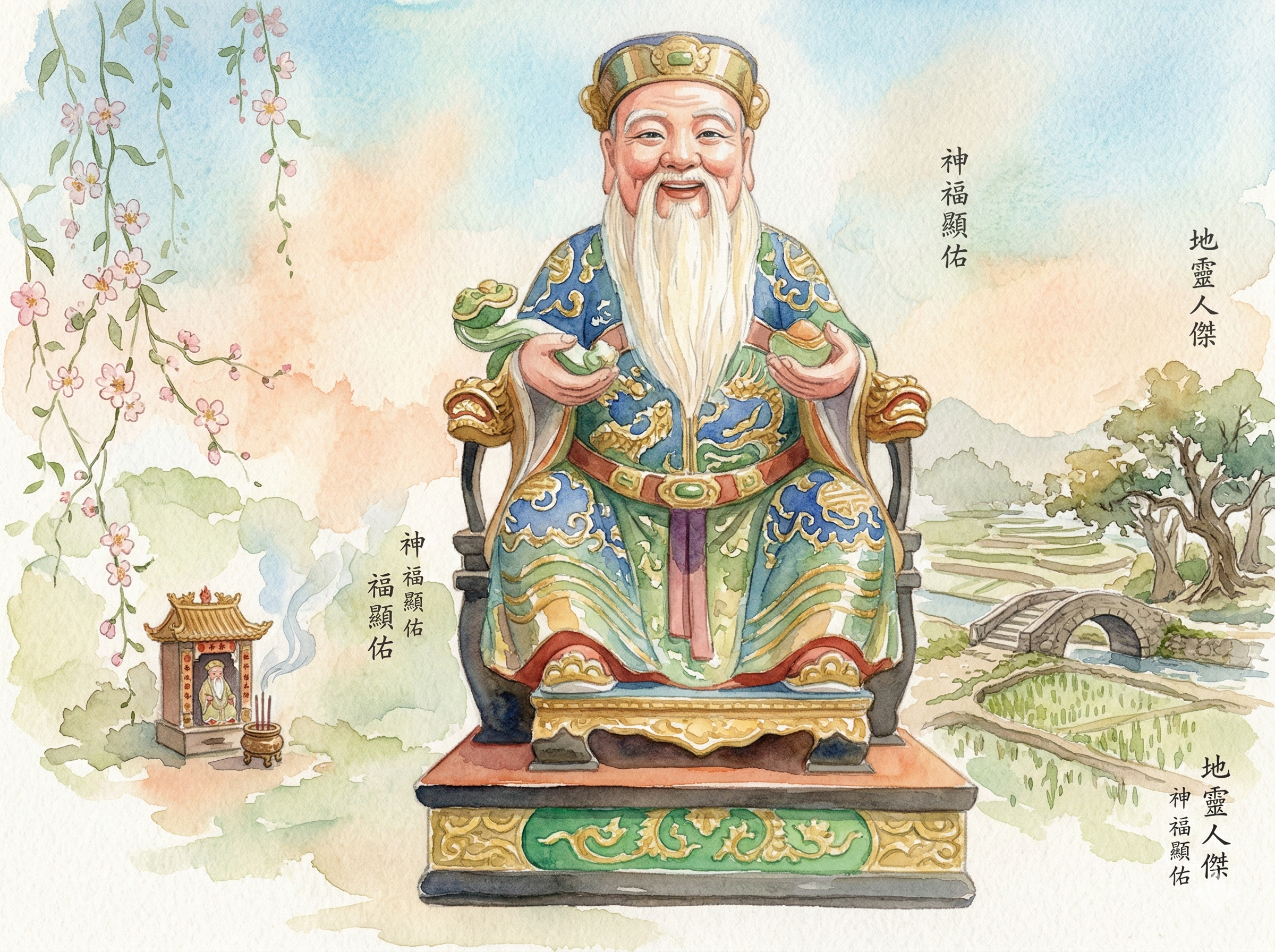 土地公怎麼拜才招財？福德正神供品準備、生日時間與超靈驗求財攻略