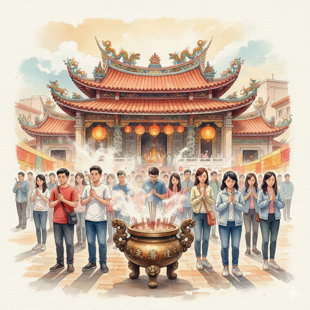Taiwan Temple Rituals & Culture Decoded: A Guide to Soul Retrieval, Wealth Replenishment, and Tai Sui Pacification