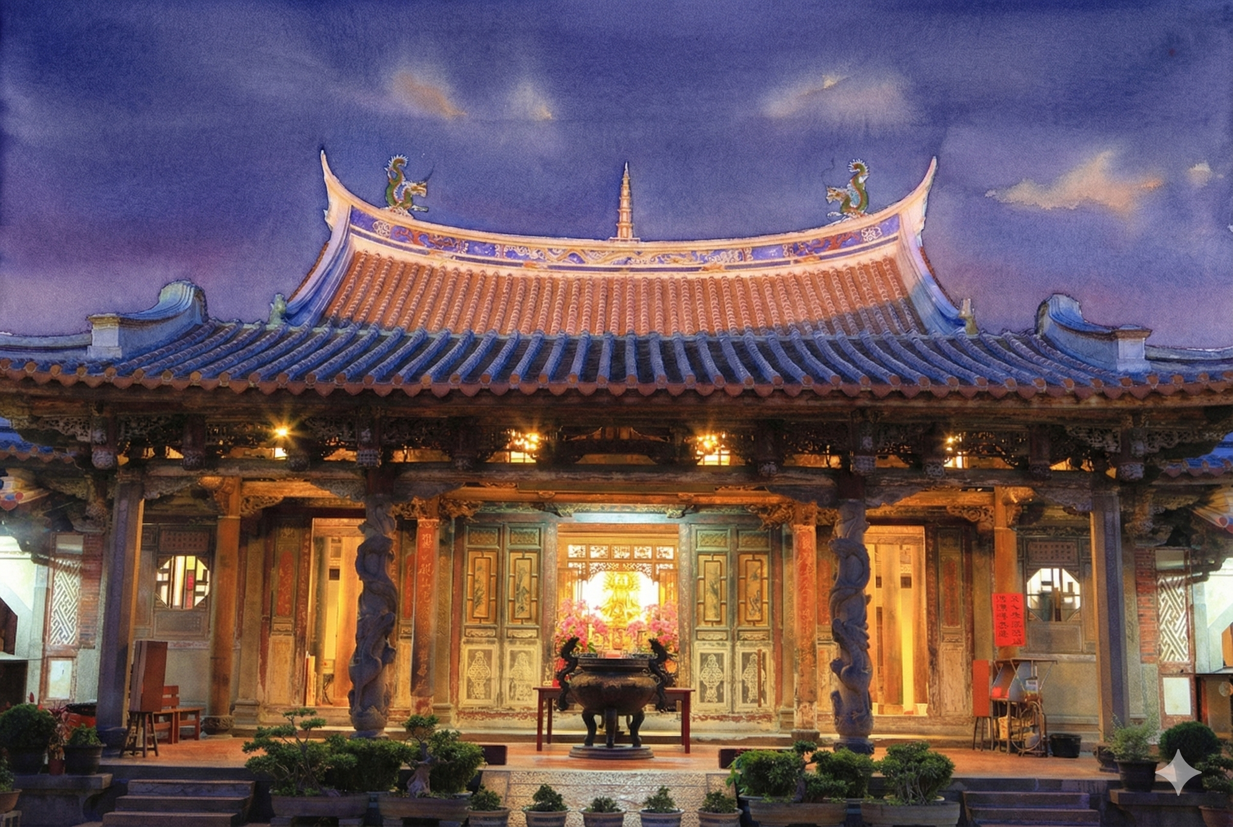 Lukang Longshan Temple: Exploring the Forbidden City of Taiwan & Architectural Marvels
