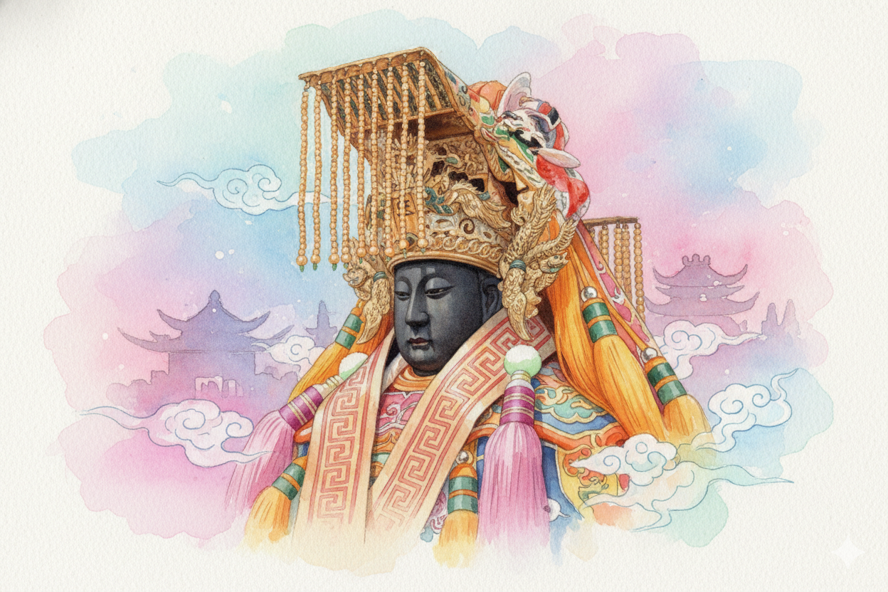 【黑面媽祖】臉為什麼是黑的？完整解析由來、5大臉色意義與全台靈驗廟宇地圖 | 台灣宮廟文化網